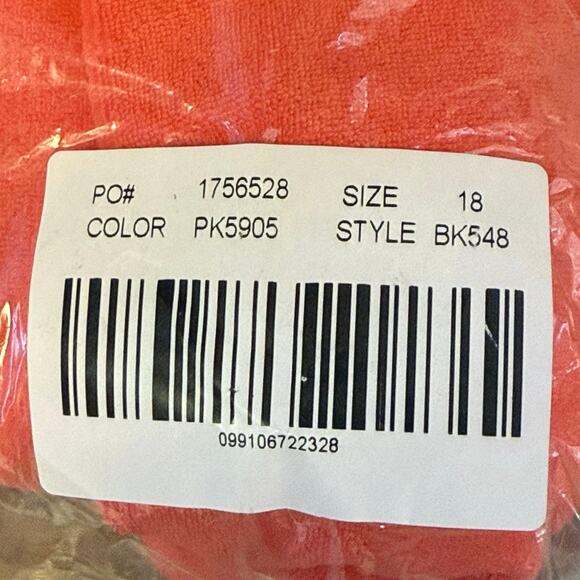 J. Crew Peach Cutout Bandeau One-Piece in Terry Size 18 - Picture 13 of 13